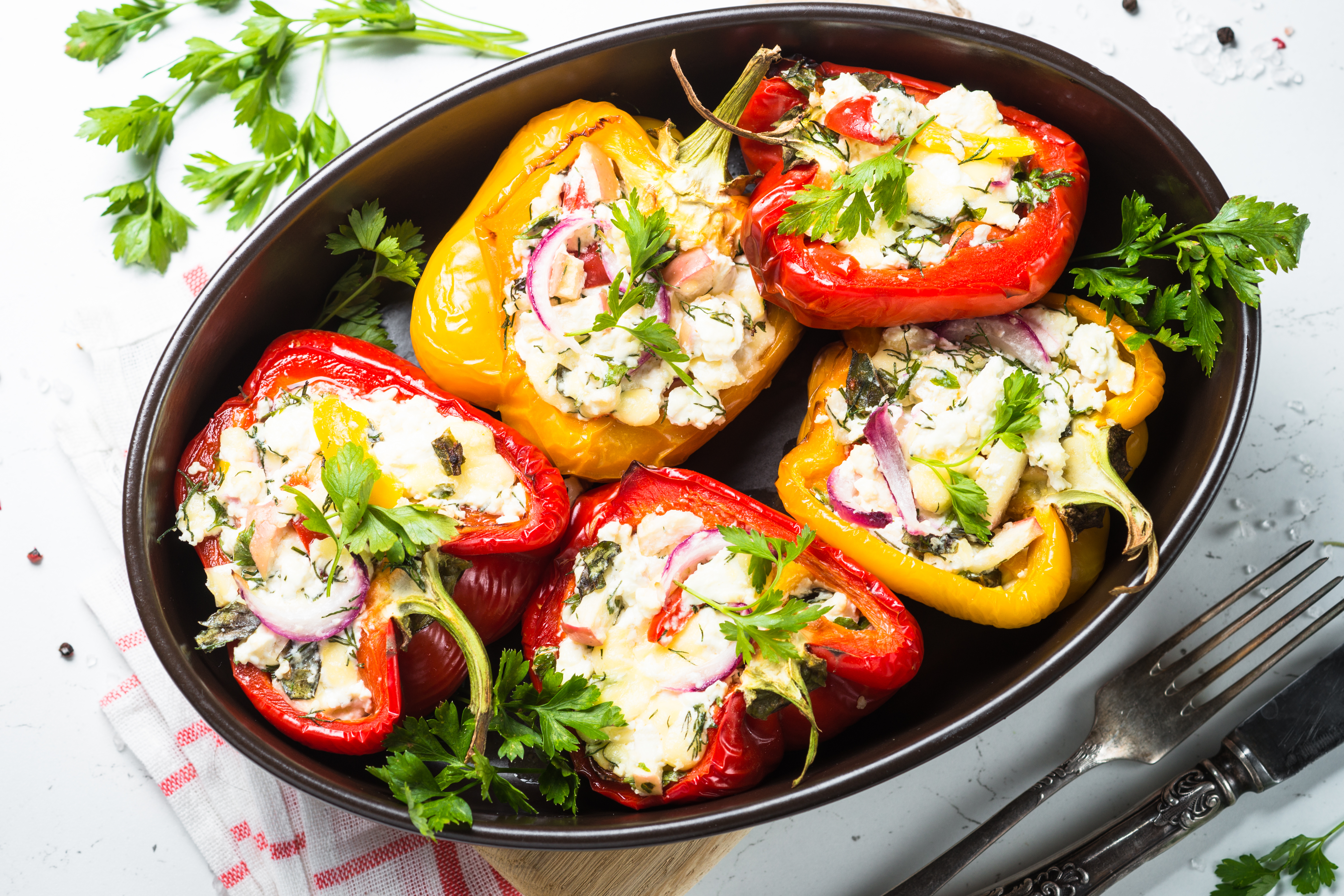 Mediterranean Stuffed Peppers | SPAR